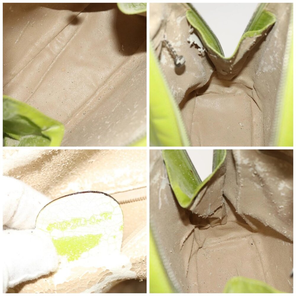 GUCCI Bamboo Body Bag Patent leather Green - Picture 15 of 16